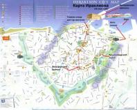 Yunanistan haritasında Kandiye şehri