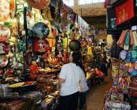 Nákupy v Ho Chi Minh, trhy a nákupní centra Ho Chi Minh market cho ben thanh